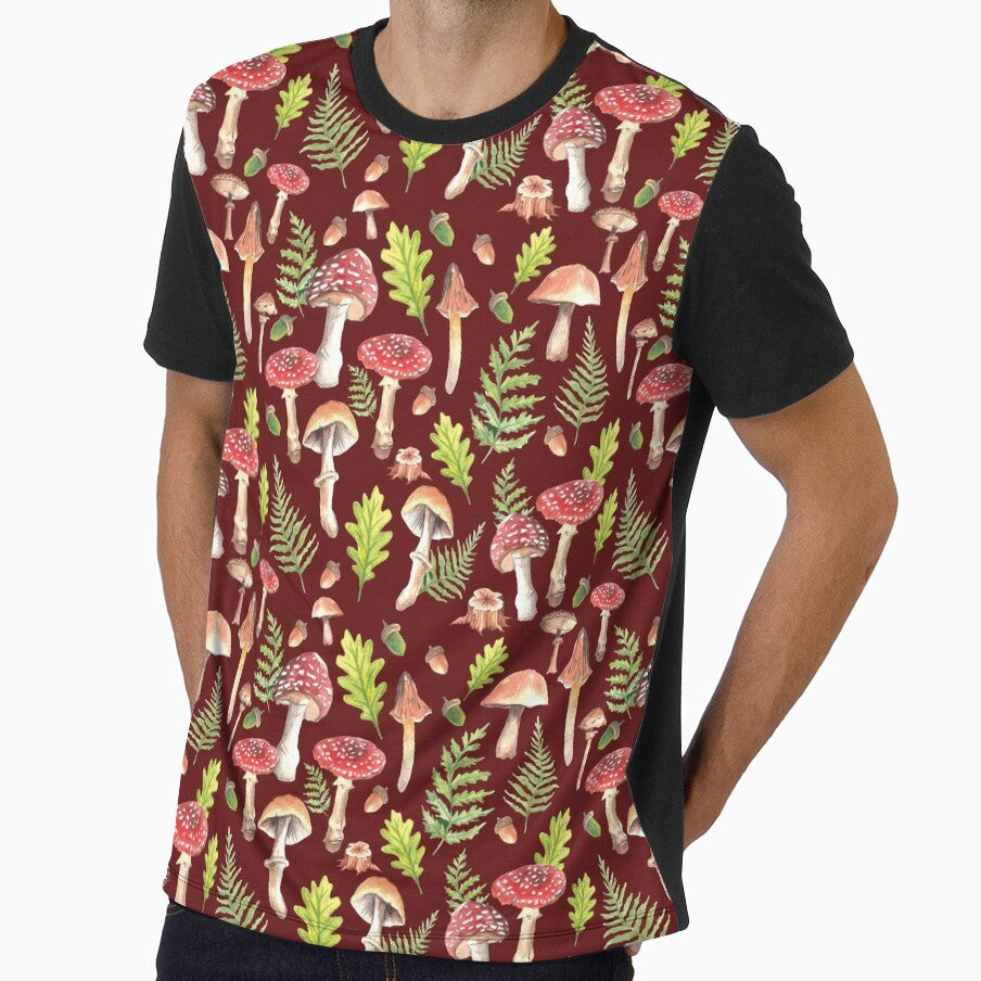 Red Mushroom Medley by Silver-Lime