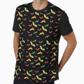 Colourful Bats Pattern by LovesickLobotomy