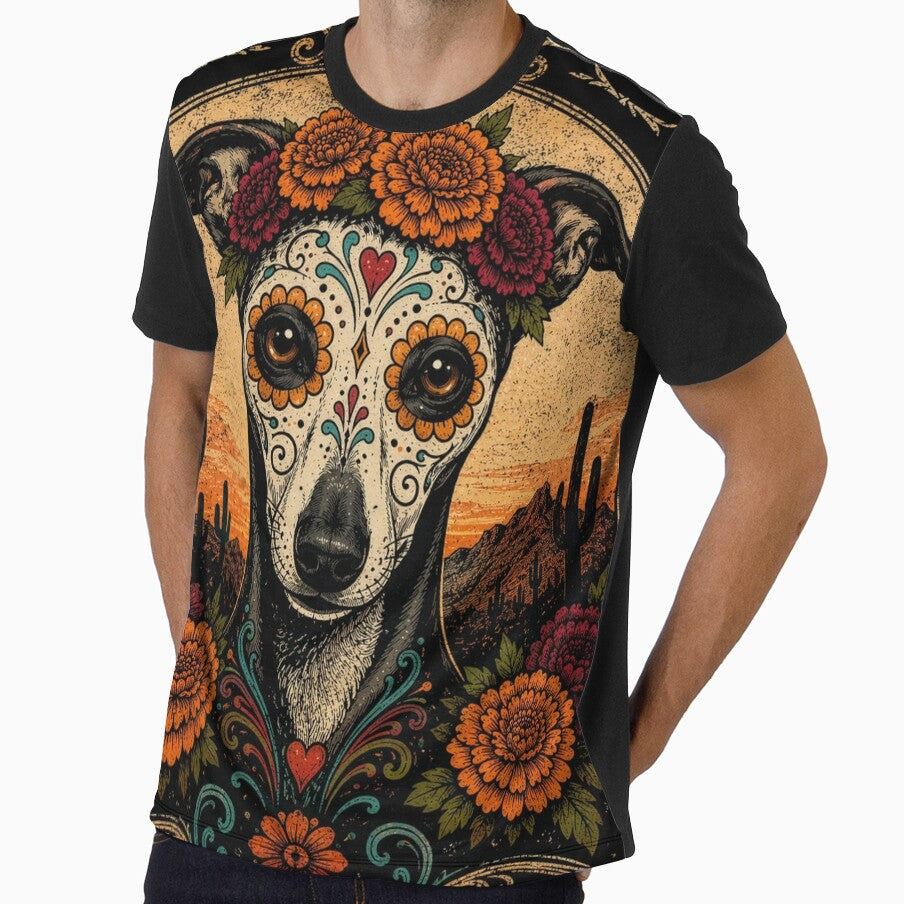 Sugar Skull Whippet by WhippetTalk