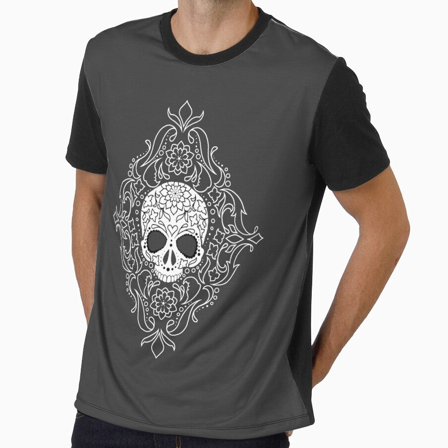 Sugar Skull(black&white) by NScorpio97