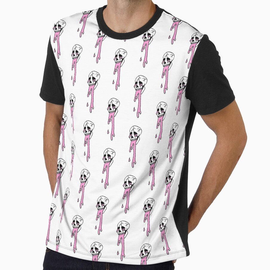 Pink Goo Skull by AngelicMelody