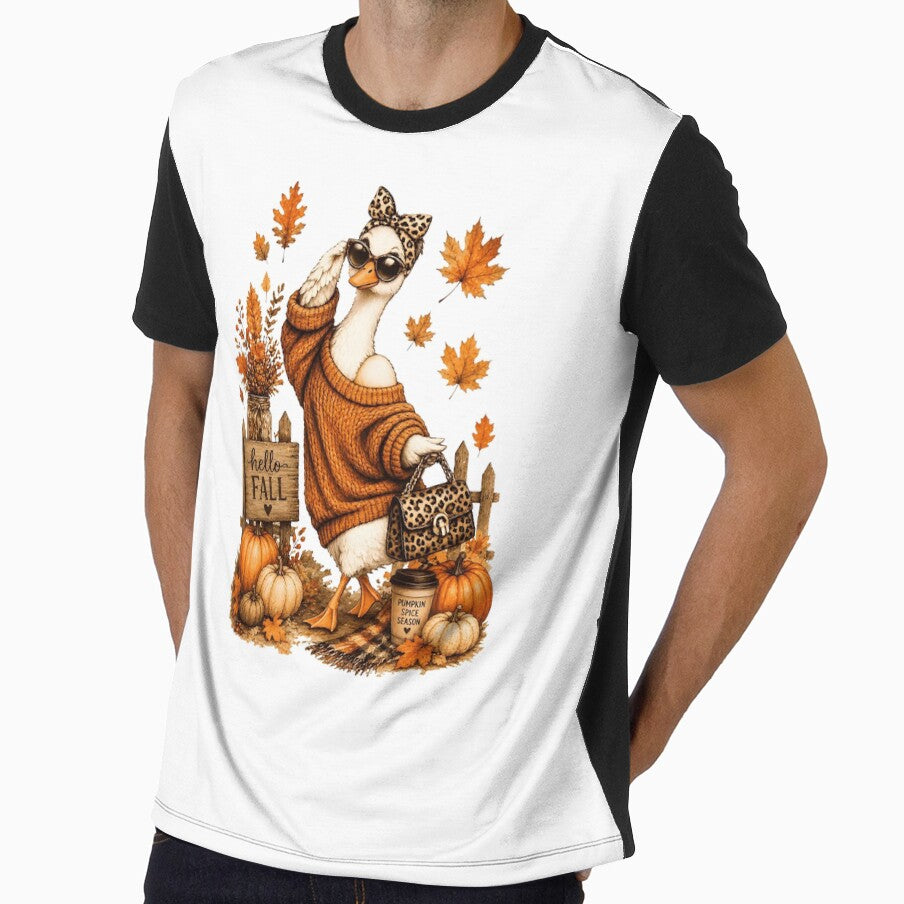Hello Fall Goose by CharmiA Fox