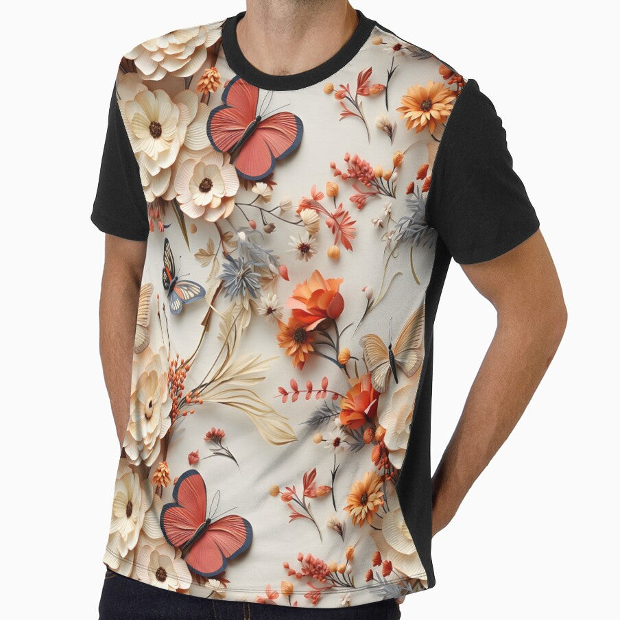Butterfly floral aesthetic by Aramdesing