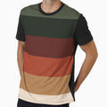 Retro Christmas Color Descending Stripes Pattern by thecooltable