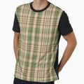 Autumn Aesthetic Sorcha 2 Hand Drawn Textured Plaid Pattern by GenAumonier