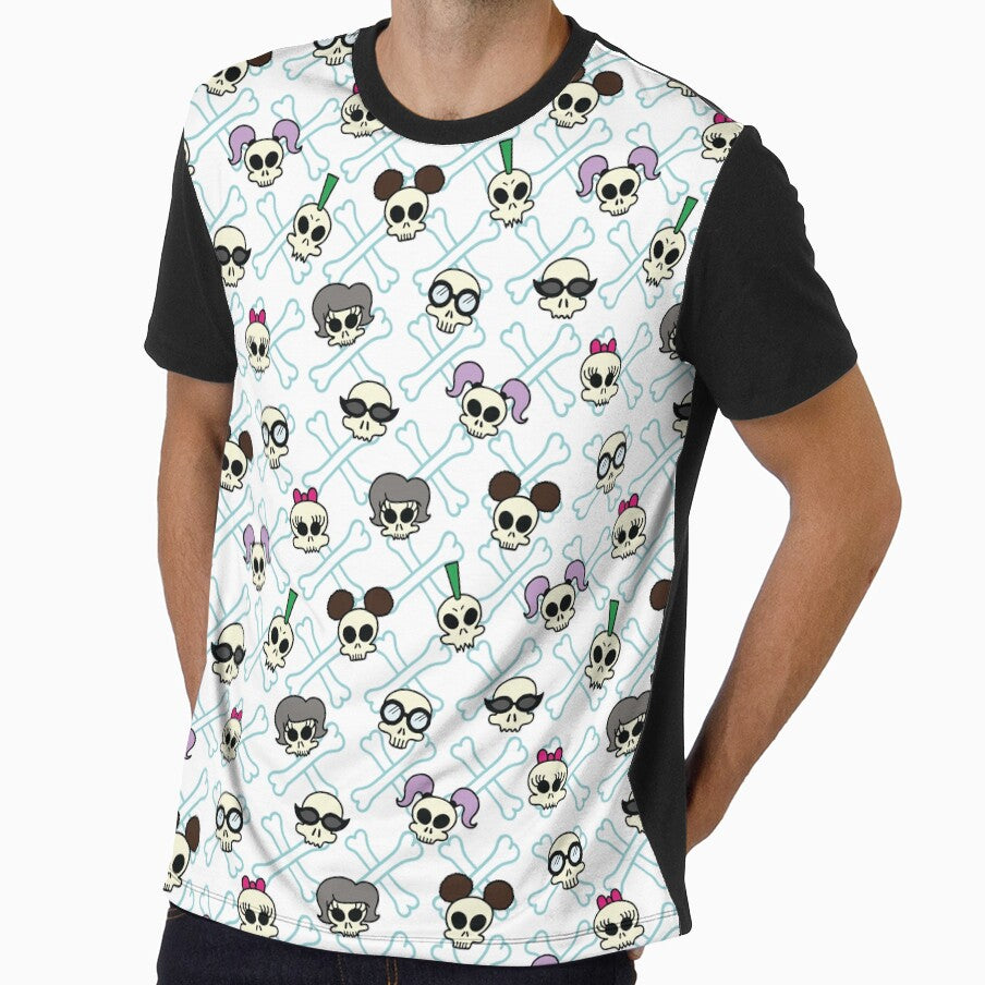 Cute Skull Pattern by Creepy-Cupcakes