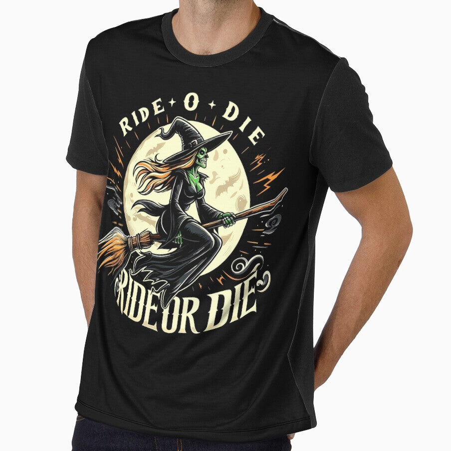 Broomstick Rebel: Ride -O- Die Artwork by Artbyminga
