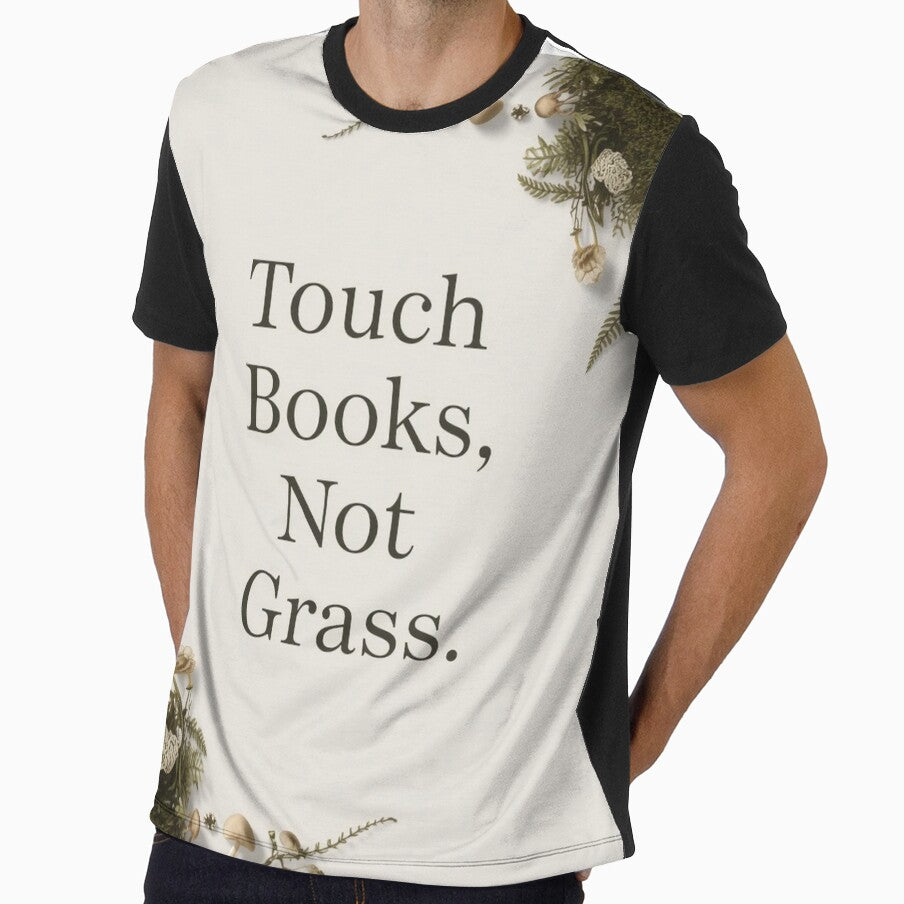 Touch Books Not Grass | Funny Introvert Book by YvkafromPoland