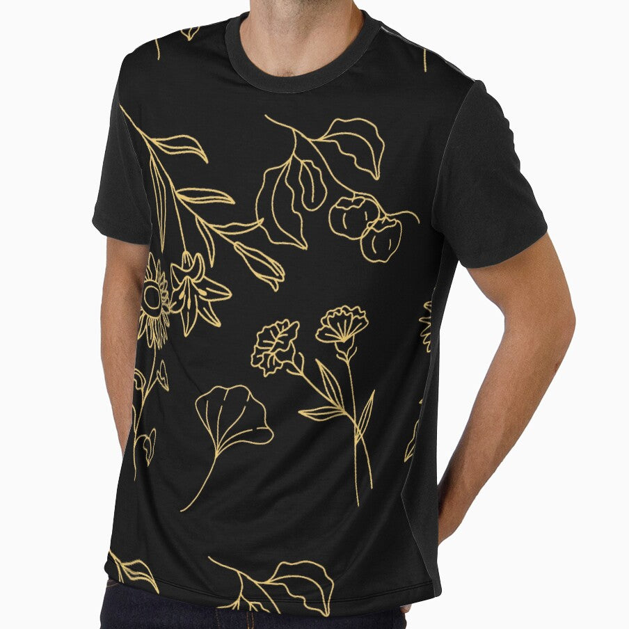 Golden Autumn by Winter--Flowers