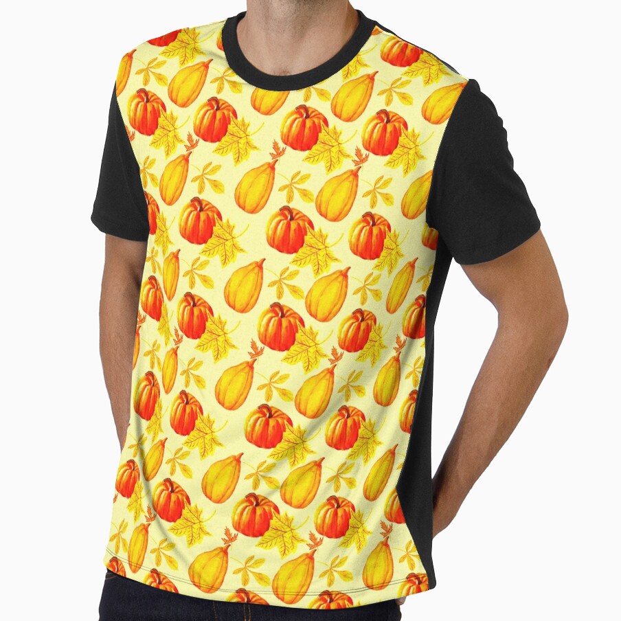 Pumpkins and Fall Leaves Pattern by Vac1