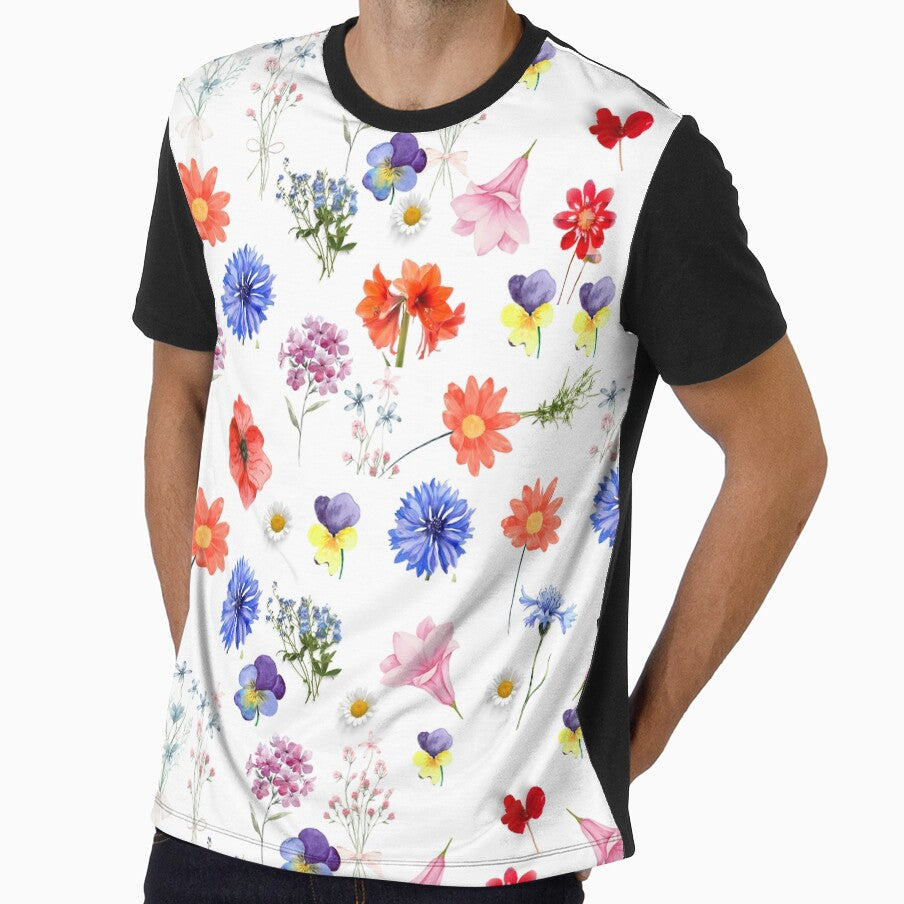 Wildflower Watercolor Seamless Pattern by Aramdesing