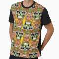 Sugar Skulls Pattern by creepyjoe