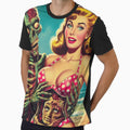 Retro Zombie Pin Up by PulpVintage