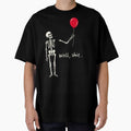 Skeleton Lost Balloon Funny Halloween Saying by HayleePacoch