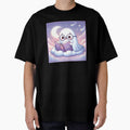 Cute sheet Ghost Reading a Book by Unitepeople