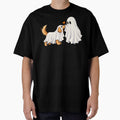 Dog Mom Halloween Gift Cute Dog Ghost by Corvoria