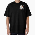 Funny Halloween Cartoon Dog T-Shirt & Stickers – Cute Ghost Dog in Costume, Spooky Fun & Halloween Humor by mouradsb