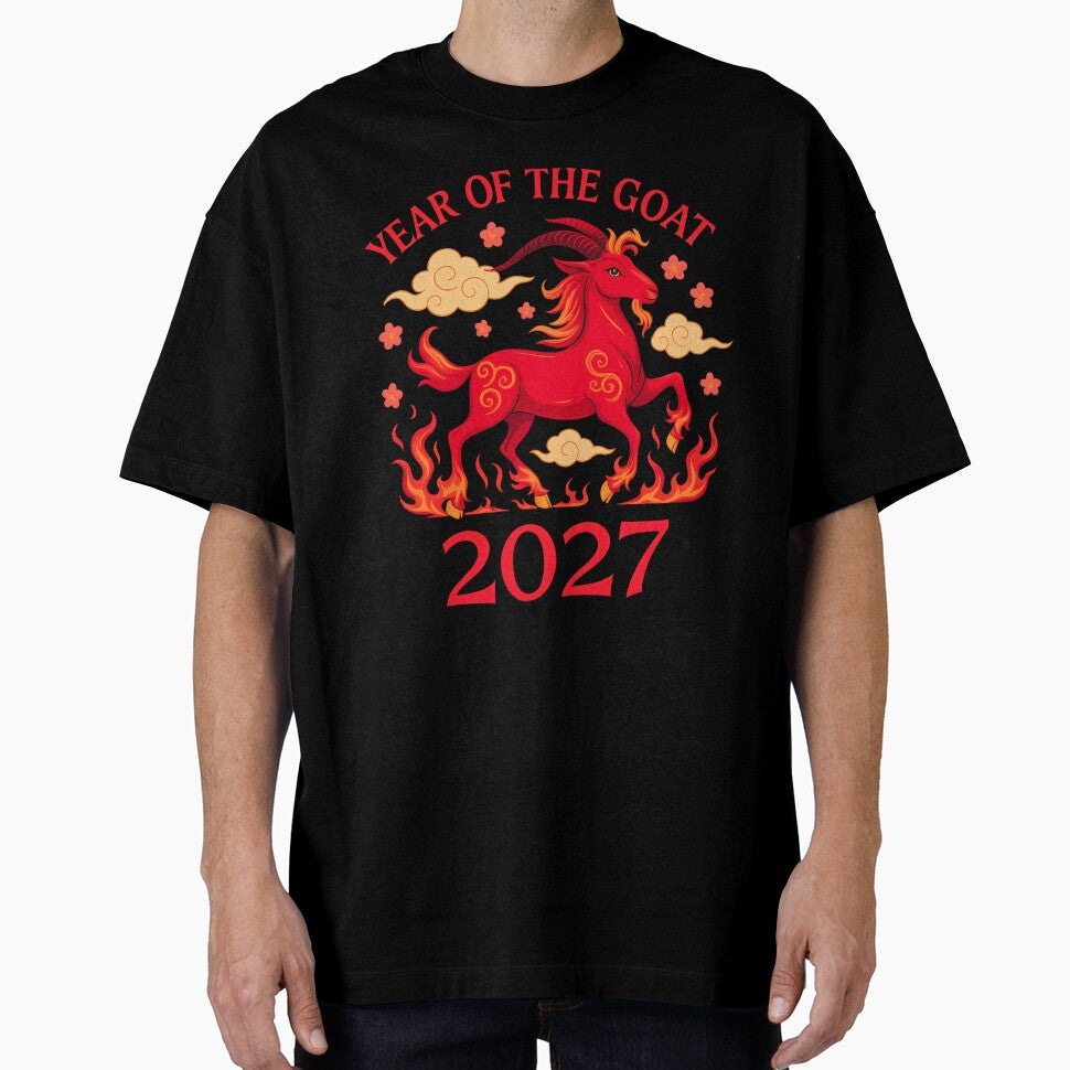 Year Of The Goat 2027: Chinese Zodiac Lunar New Year Art by elynne9