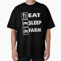 Eat Sleep Farm T Shirt by hoooraaay