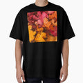 Autumn Yellow And Orange-Red-Spice Fall Leaves by DEC02
