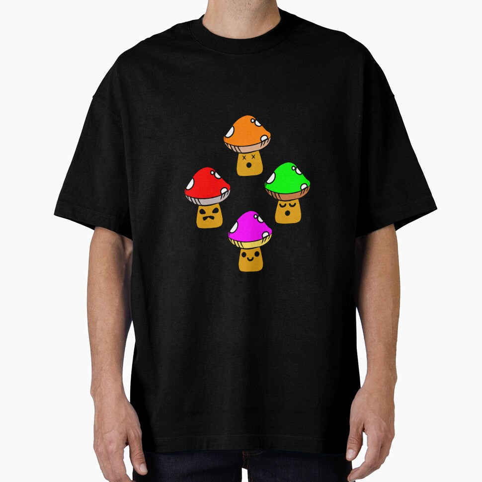 Cute halloween mushroom pack yellow shrooms by Deegital18