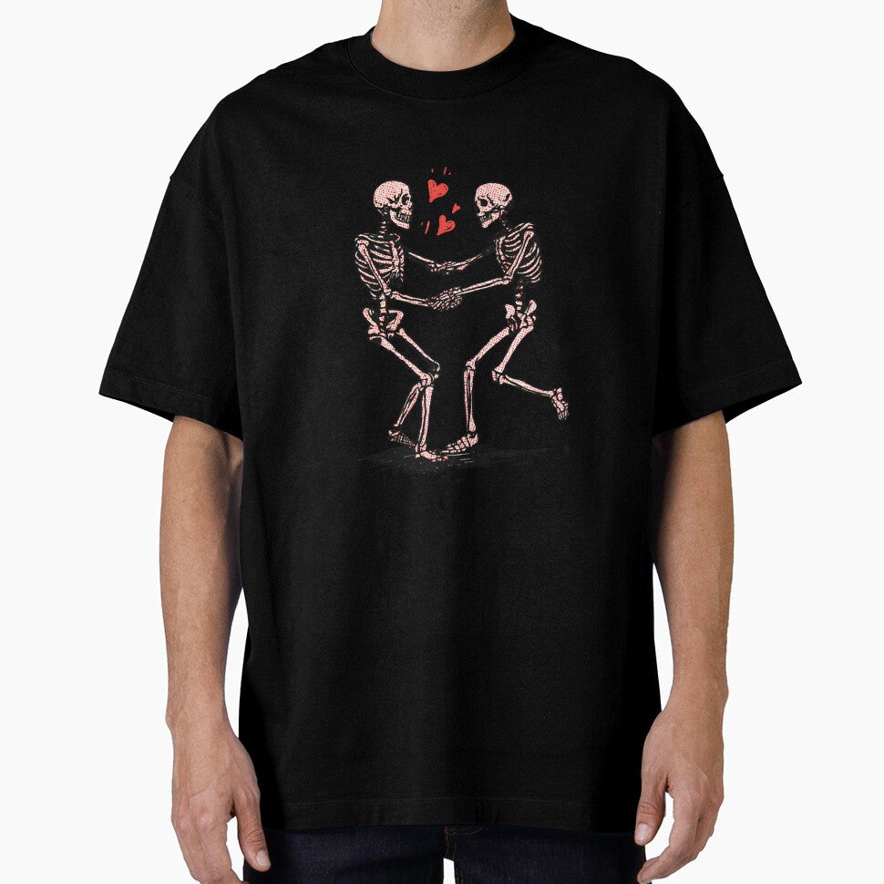 Dancing Skeleton Lovers Romantic Spooky Design by Region