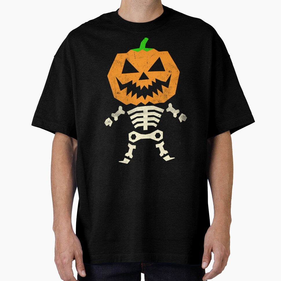 Vintage Halloween Pumpkin Head Skull 3 by the Zarock Shop