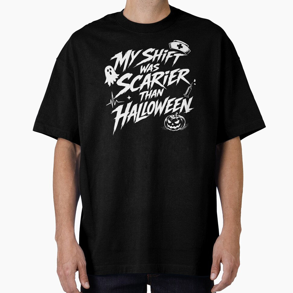 NURSE HALLOWEEN my shift was scarier than halloween by YNELENT