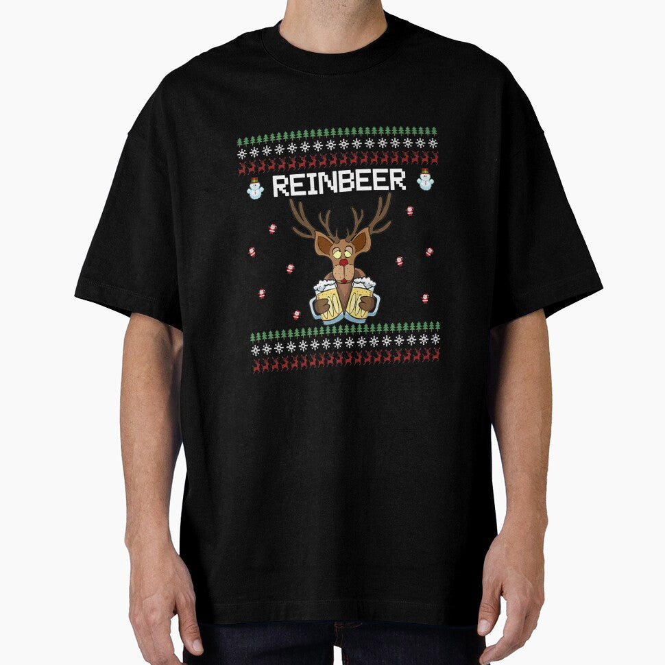REINBEER CHRISTMAS BEER FUNNY UGLY CHRISTMAS by sobriowslen
