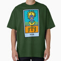 Wait, is this pixel art tarot? Green - Bonus Card (Design for T-shirt, stickers and other accessories) by Pixel Waite