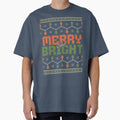 Merry and Bright - Ugly Christmas Sweater by Sumi's Doodle Store