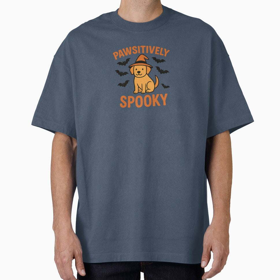Pawsitively Spooky Halloween Dog Design by Pawsomeprints59