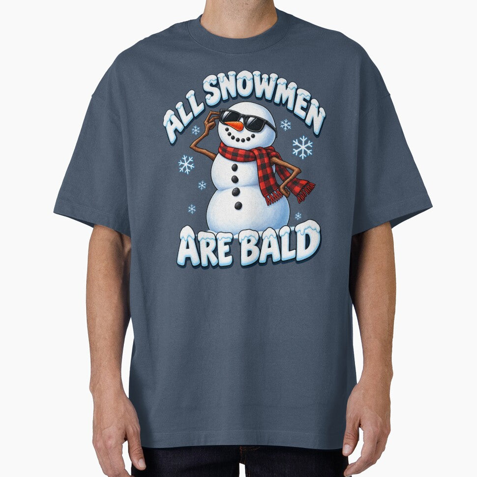 Funny Bald Snowmen by leeyahhh