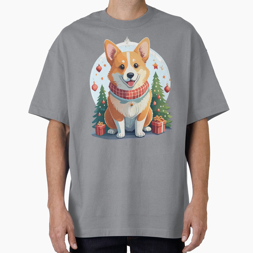 christmas corgi by kaylarlucas