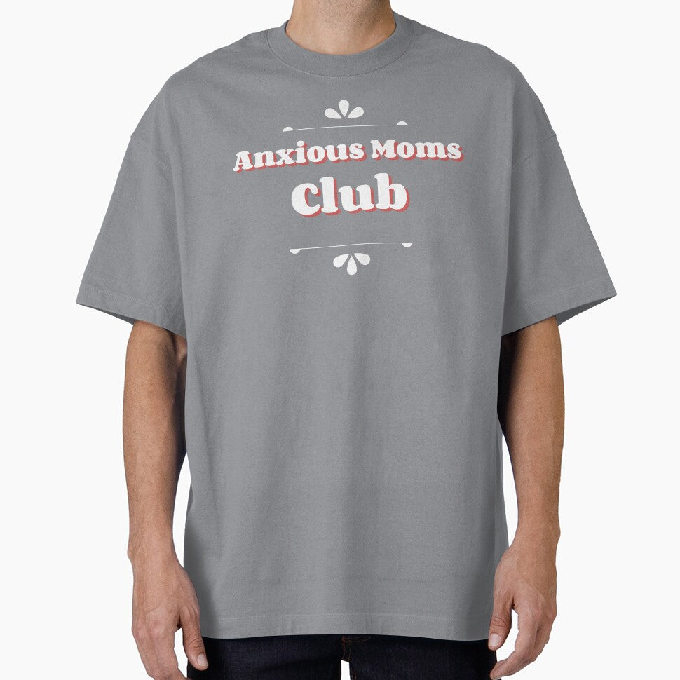 Anxious Mom Life | It's A Thing | Funny Exhausted Mom Shirt Retro Tired Moms Club Tee by RandisTees