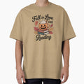 Fall in Love with Reading – Cute Cozy Autumn Pumpkin by Zibis09