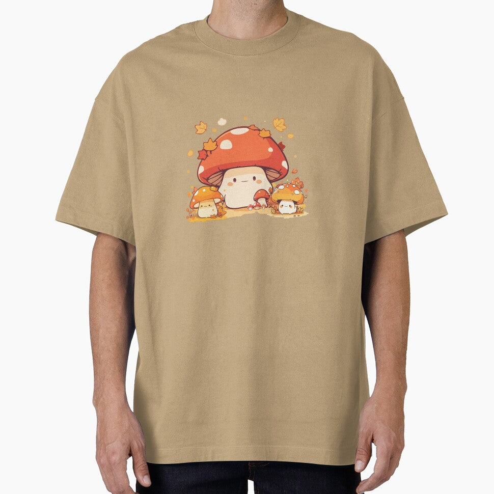 No-nonsense mommy mushroom and her little mushies | adorable mushrooms by Fanatic Nerd
