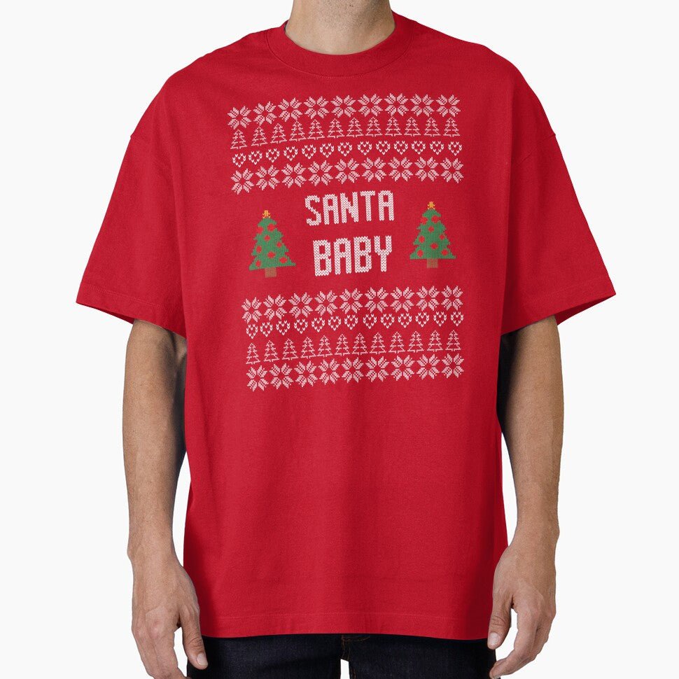 Santa Baby - Ugly Christmas Sweater by BlushPearls