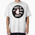 MAN THIS IS BOO SHEET, THIS IS SOME BOO SHEET, Cute Halloween Ghost, Cool Orange Ghost (Red) by STC SHOP