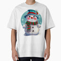 Christmas Snowman - Sticker by ABArtByAlexST