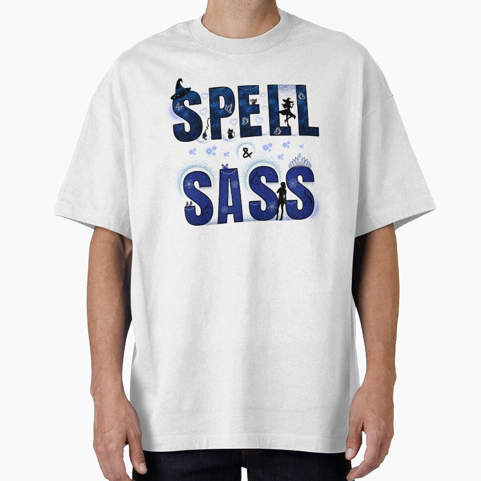 Spell & Sass – Celestial Blue Magic Design by PixelByHajni