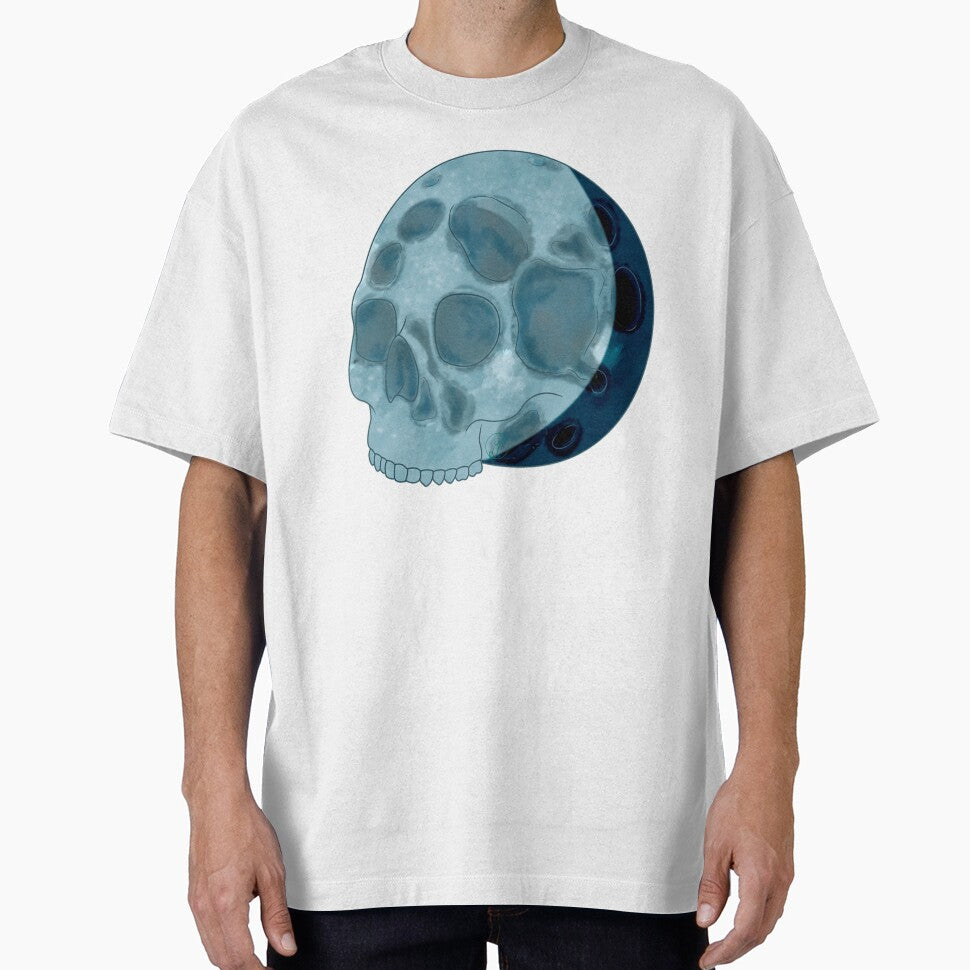 Pastel Goth Lunar skull by Juditangelo
