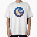 Sleepy Moon Round by AaaliceDesigns