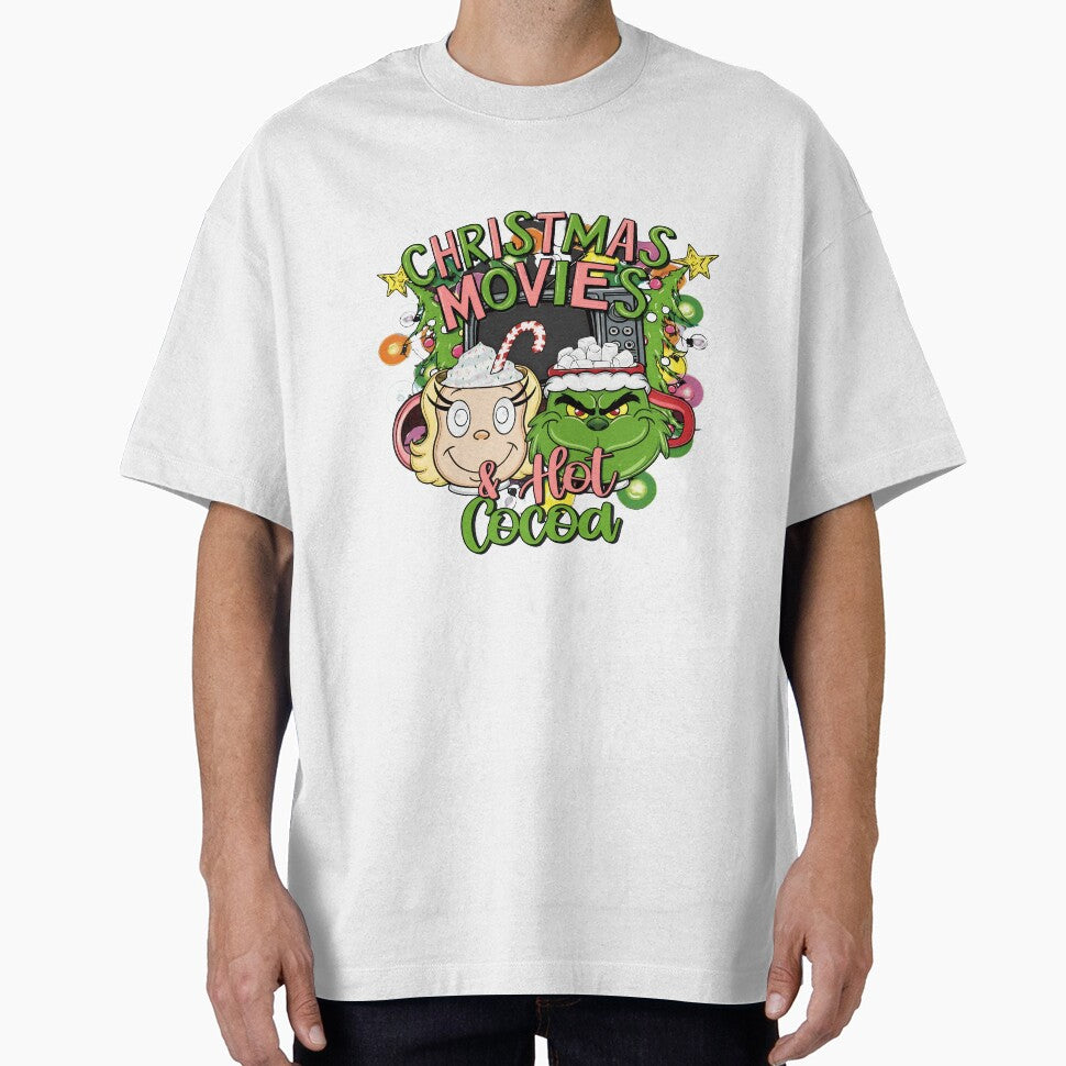 Festive Christmas Movies Hot Cocoa T-Shirt by ScottRams80758