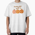 Happy Fall Y'all Cute Starry Pumpkins by Alex Songs