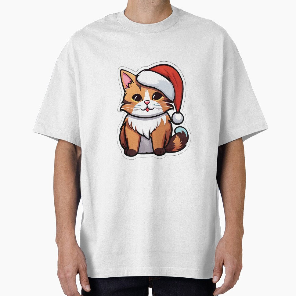 Cute Orange Cat Christmas by justasimpleguy