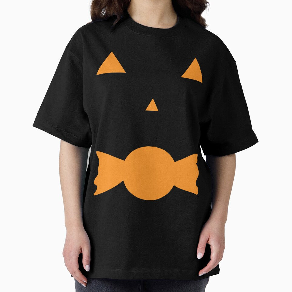 Jack-O-Lantern Face with Candy Mouth | Halloween by DesignDazzles