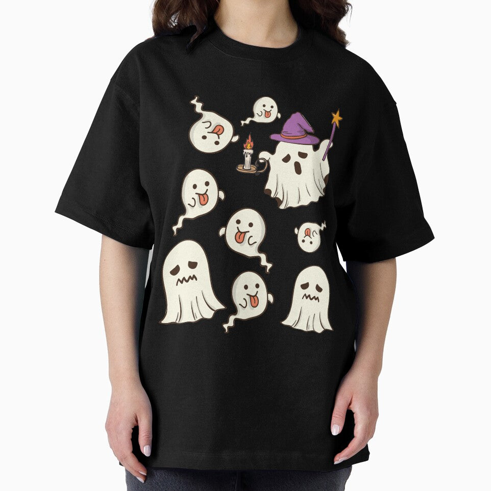 Cute Halloween Ghosts by bullshirter