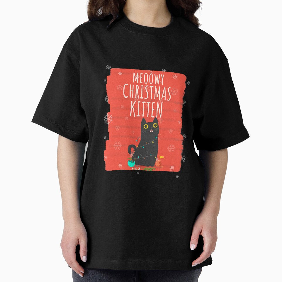 Cute Cat Meoowy Christmas Kitten by Voddaly15