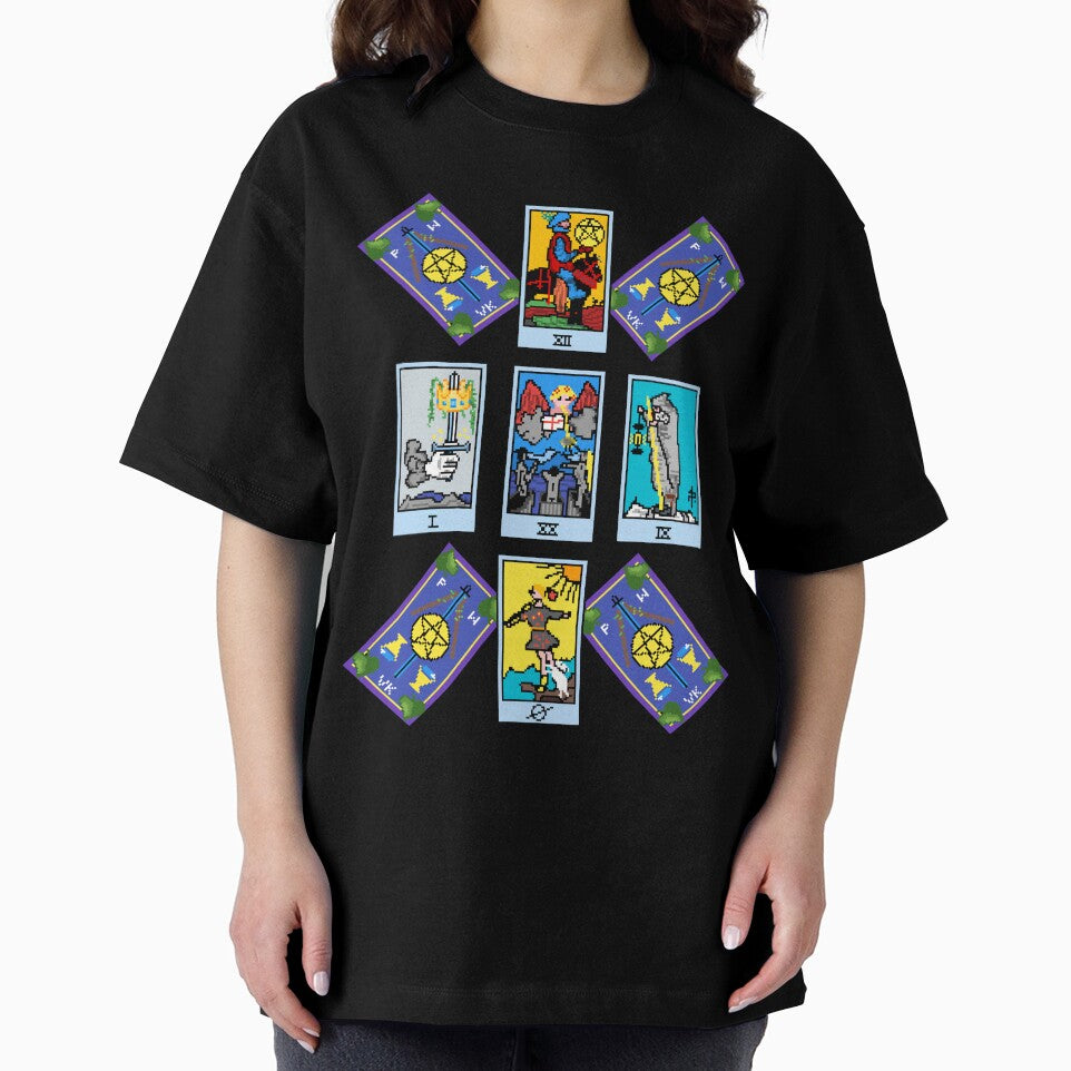 Pixel Waite Tarot - Celtic Cross Spread 15 Design for T-shirts and accessories by Pixel Waite